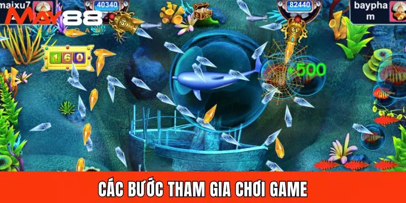 Các bước tham gia chơi game 