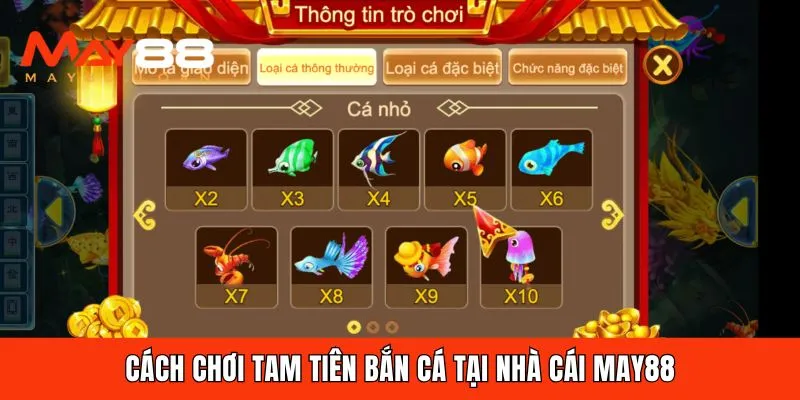 Cách chơi Tam Tiên Bắn Cá đơn giản, dễ hiểu