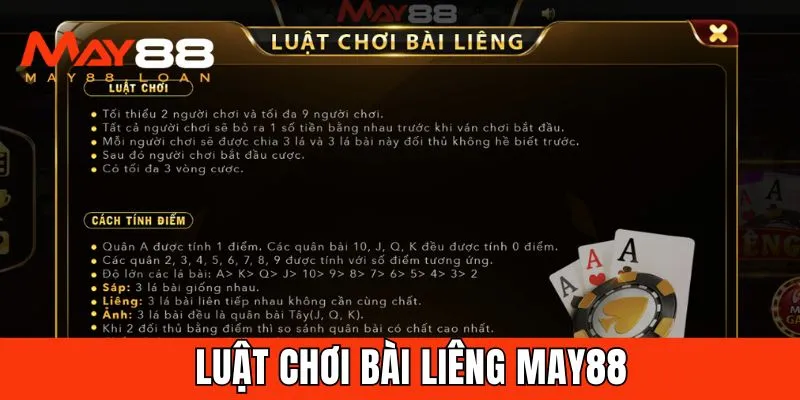 Luật chơi game bài liêng chuẩn nhất