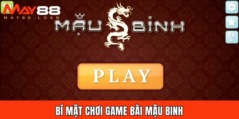 Game Bài Mậu Binh