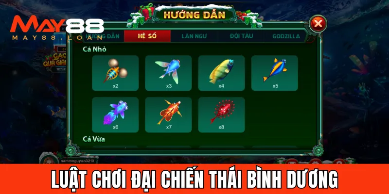 Luật chơi Đại Chiến Thái Bình Dương đơn giản, dễ hiểu