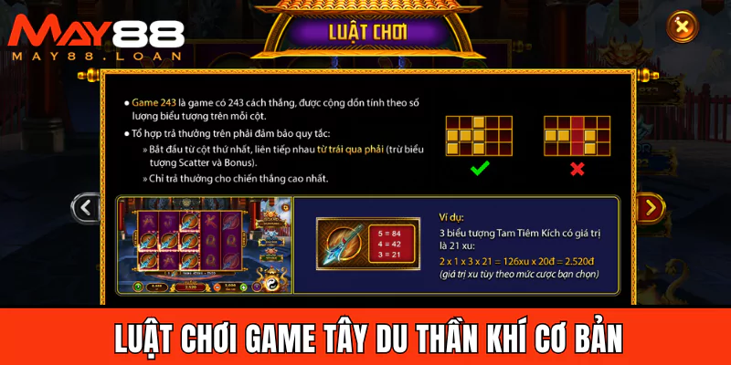 Luật chơi game Tây Du Thần Khí cơ bản