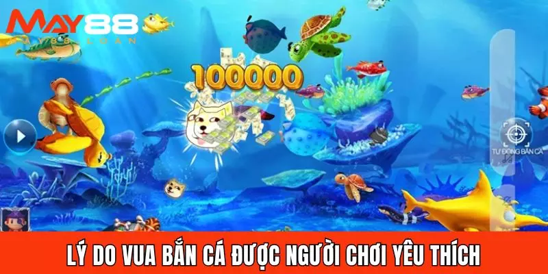 Lý do Vua Bắn Cá được người chơi yêu thích