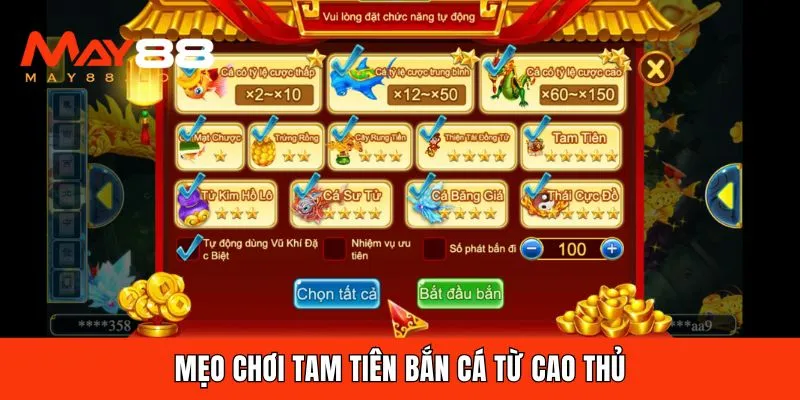 Bạn cần áp dụng một số mẹo để tăng cơ hội chiến thắng